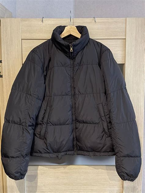 Prada Prada Linea Rossa Vintage Red Tab Goose Down Puffer 